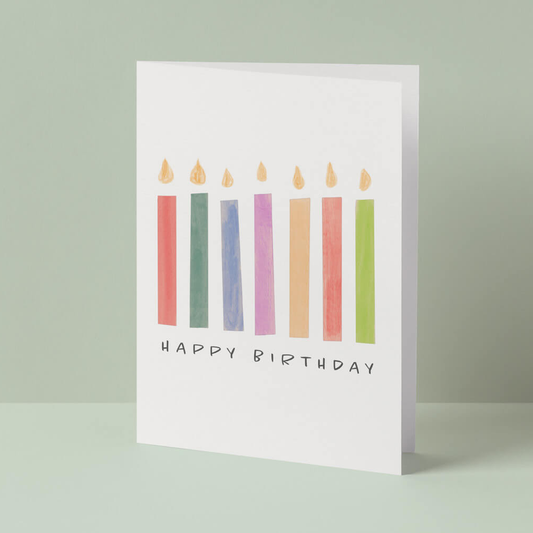 Candles Birthday Card