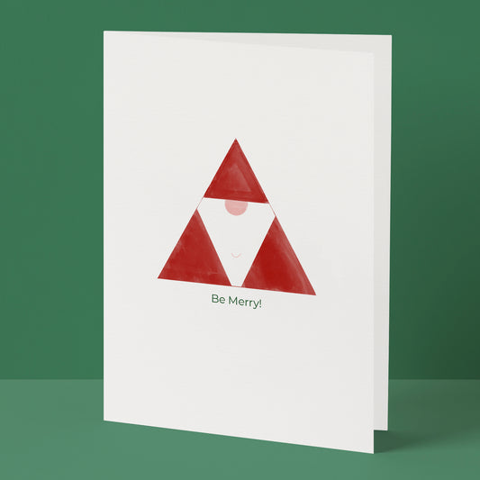 Triangle Santa - 8 Pack