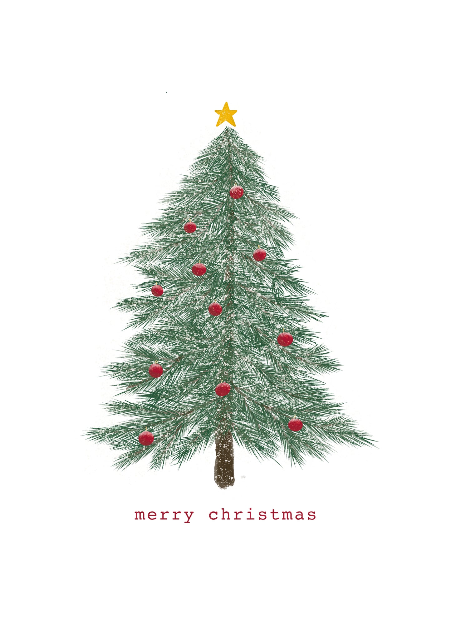 Snowy Tree